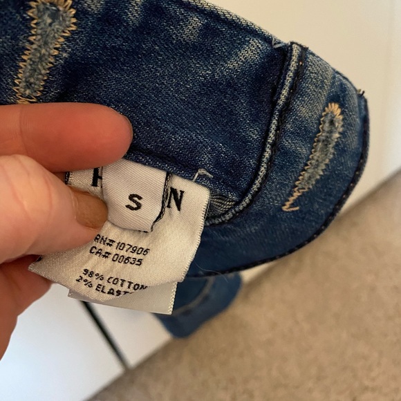 Hudson Denim Jean Jacket, size SM - Picture 2 of 8